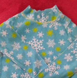 Girls - Pullover - 5T - Blue - Snowflakes- Green - Faded Glory - Girl - Unisex
